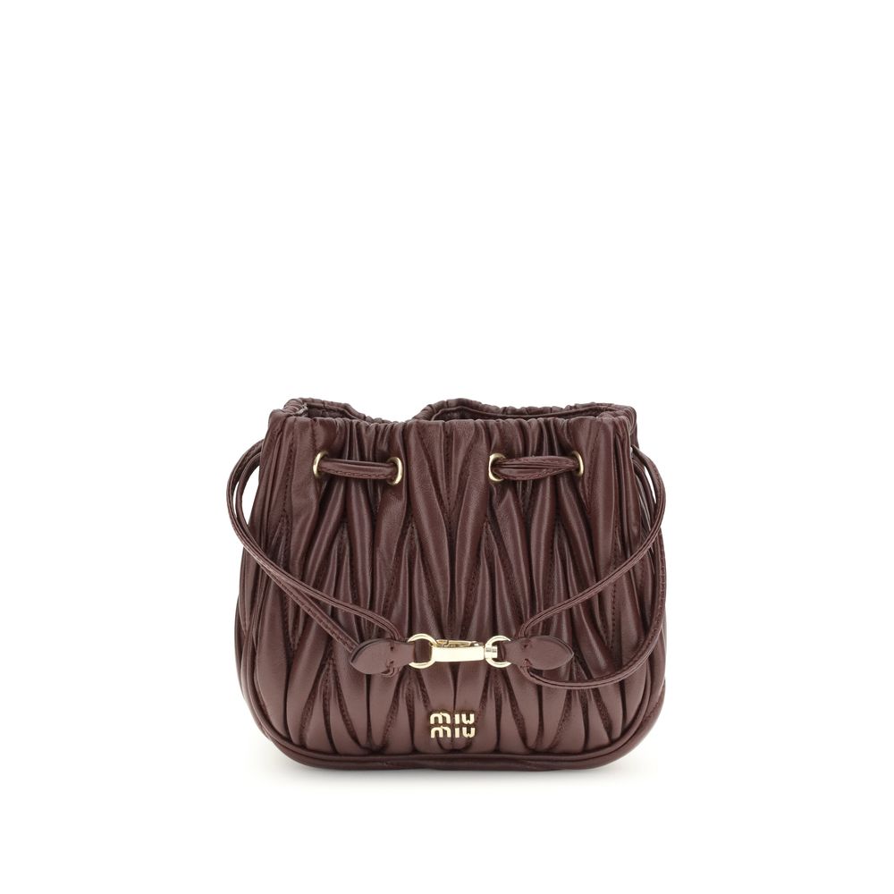 Bordeaux Calf Leather Bos Taurus Clutch Bag