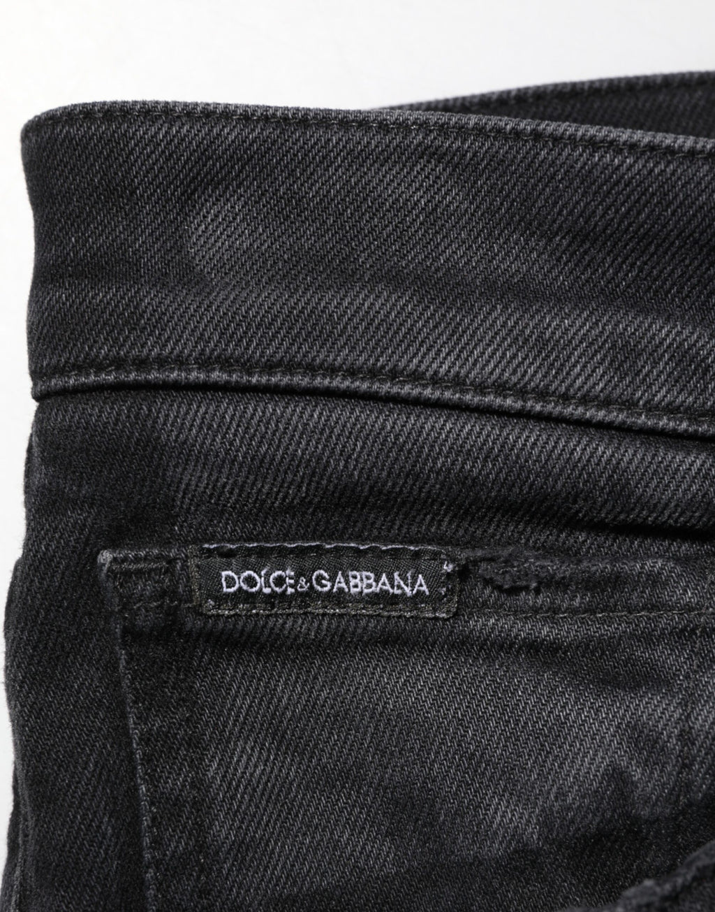 Black Slim Fit Stretch Men Denim Pants Jeans