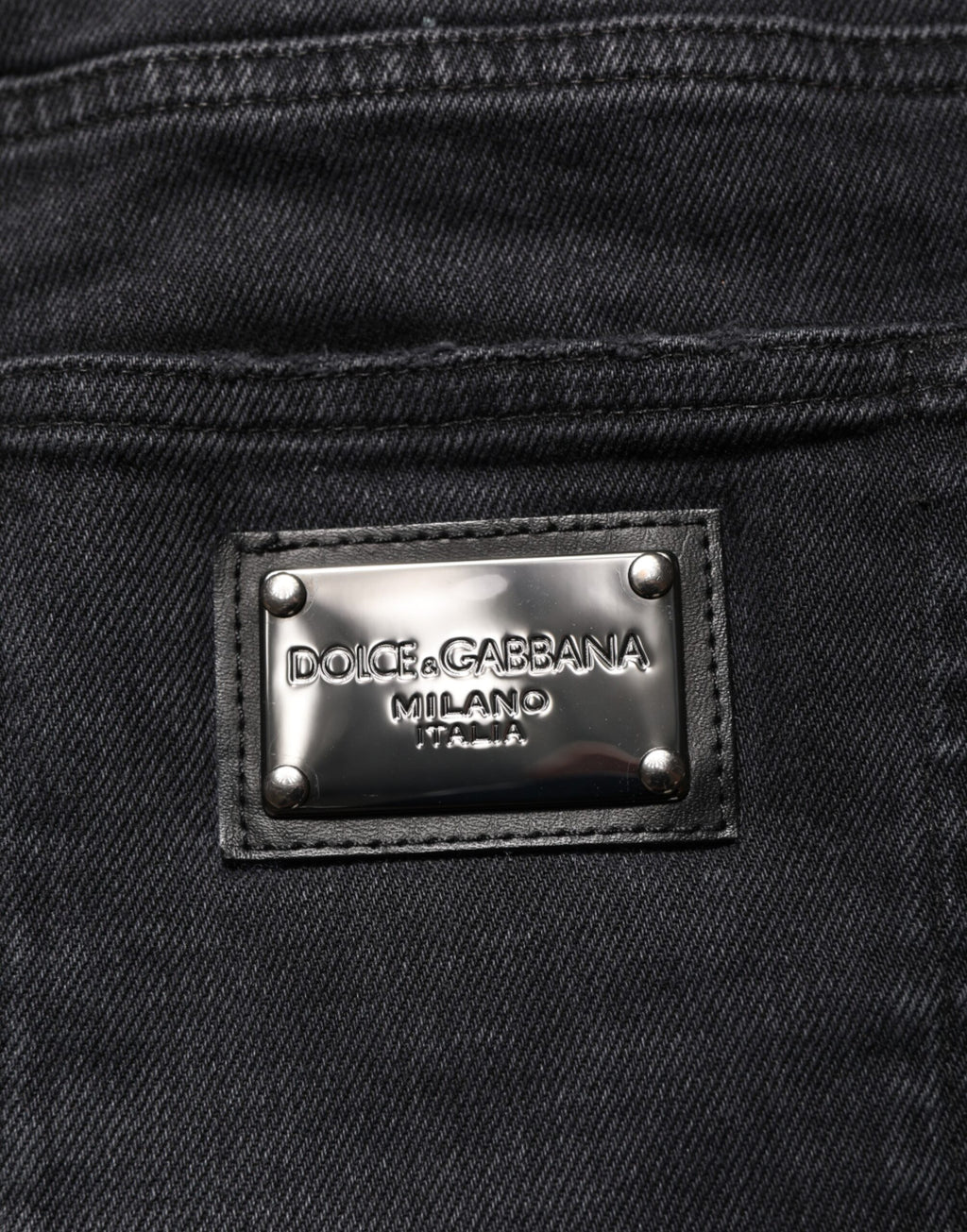 Black Slim Fit Stretch Men Denim Pants Jeans