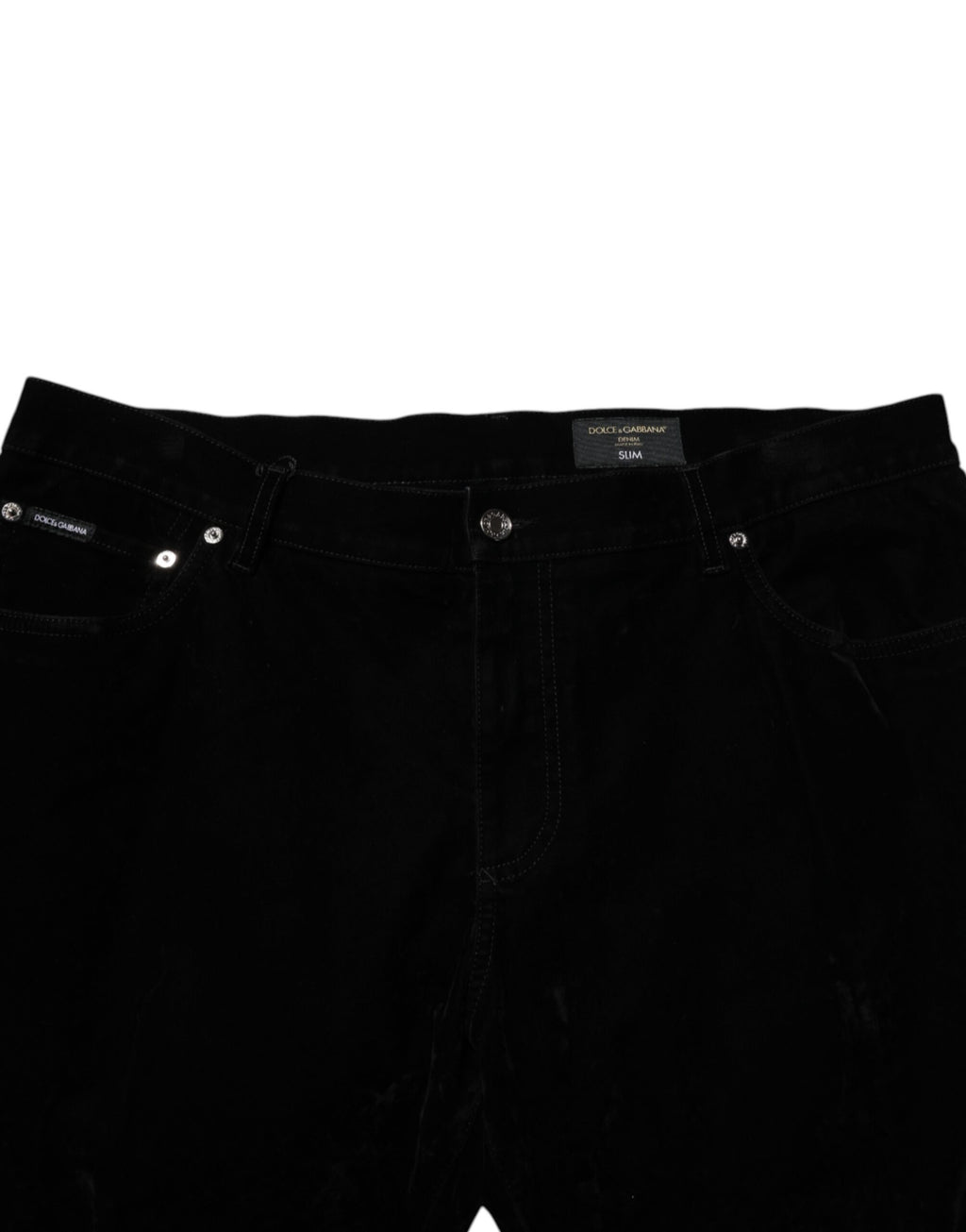 Black Cotton Slim Fit Denim Trouser Jeans