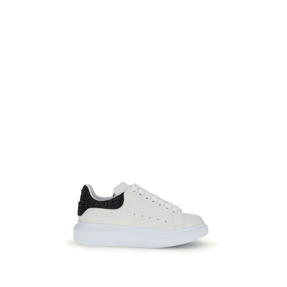 White Leather Chunky Sneakers