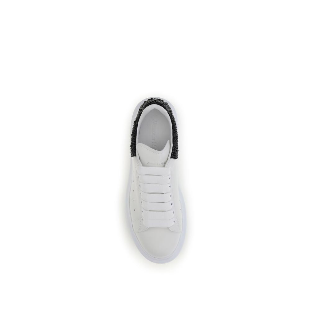 White Leather Chunky Sneakers