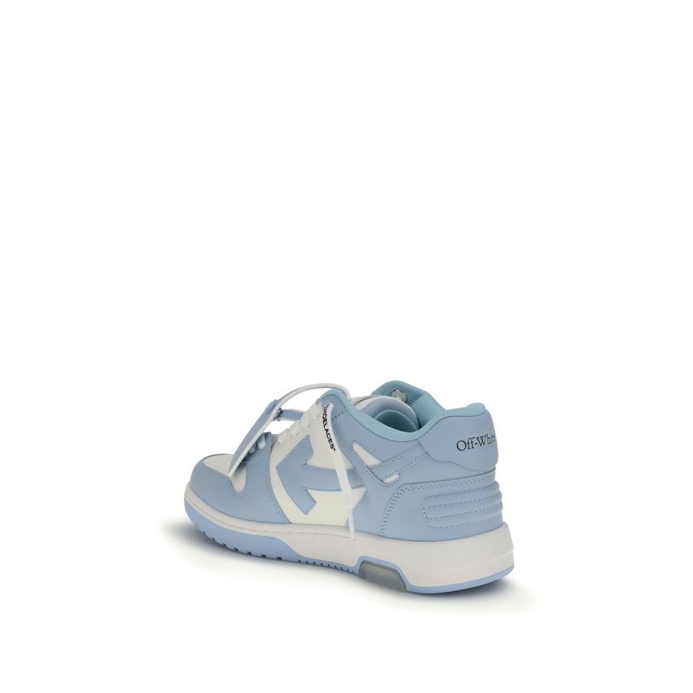 Light Blue Rubber Athletic Sneakers