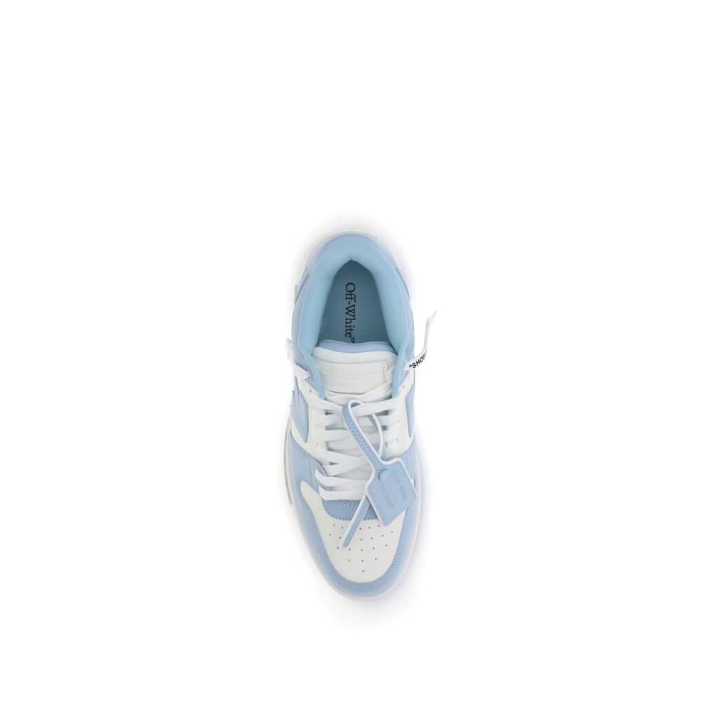 Light Blue Rubber Athletic Sneakers