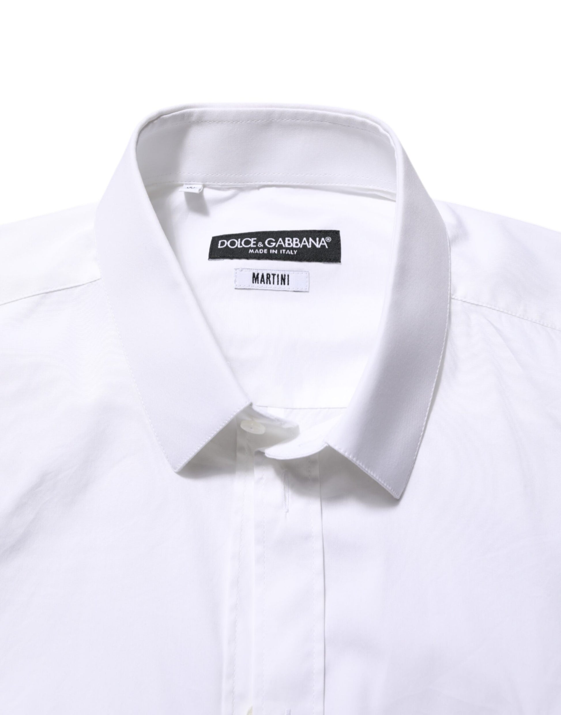 White Cotton MARTINI Formal Men Dress Shirt