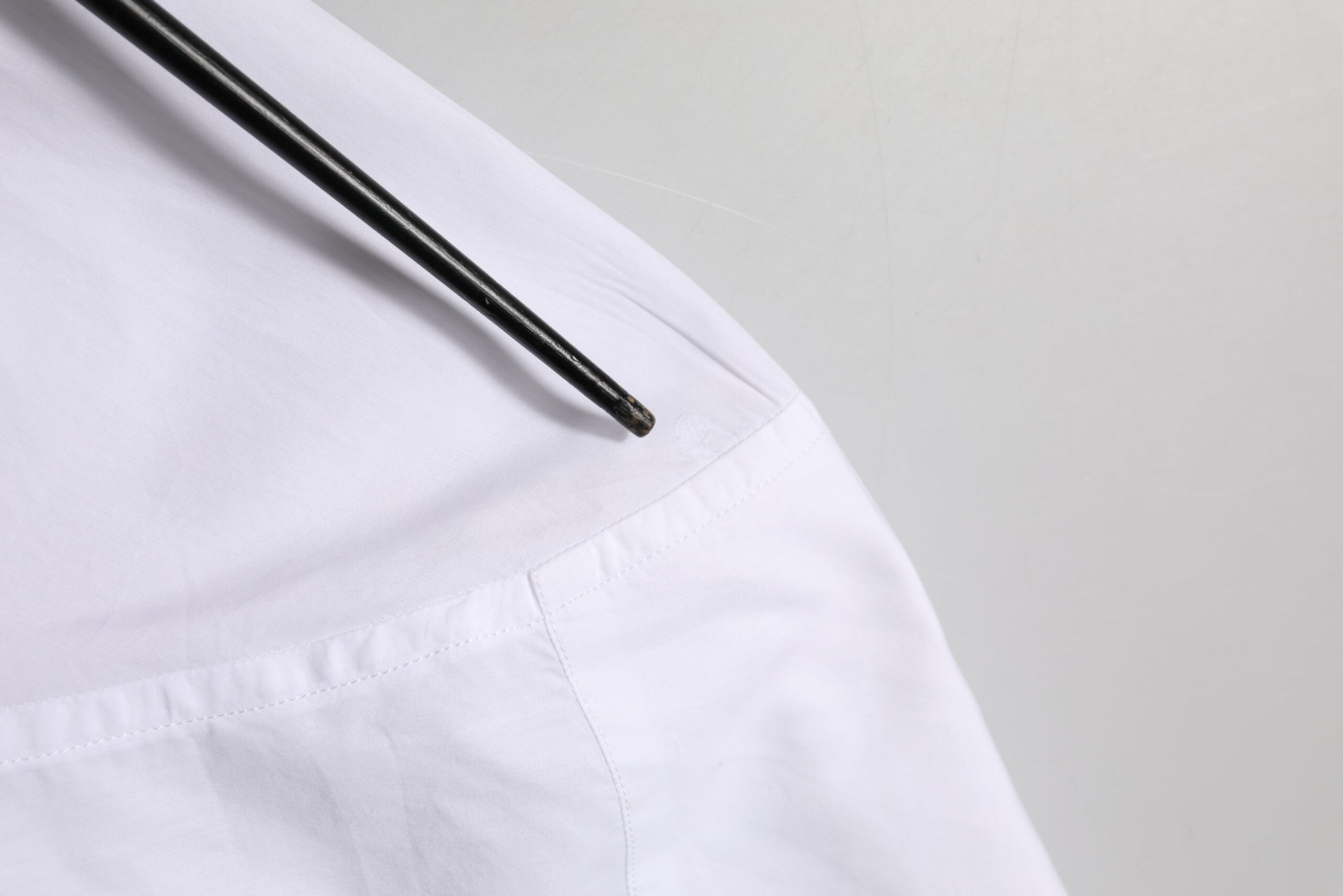 White Cotton GOLD DGPatch Formal Dress Shirt