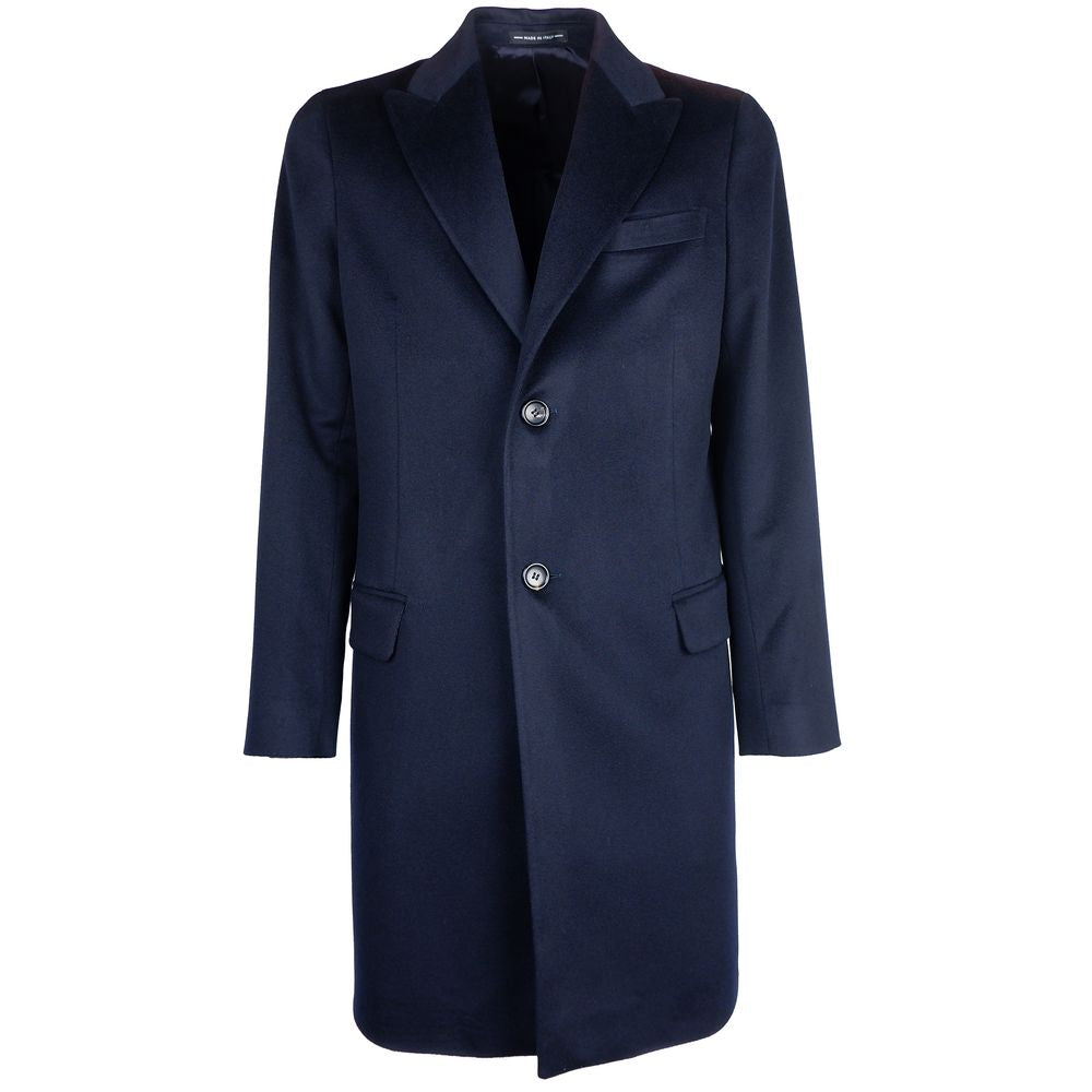 Blue Cashmere Men Jacket