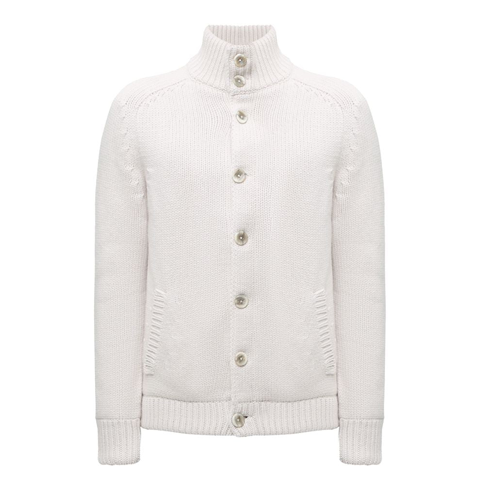 White Wool Men's Jacket
