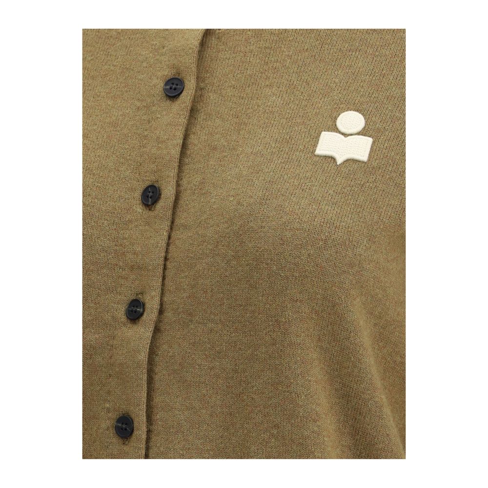 Bicolor Cotton Cardigan