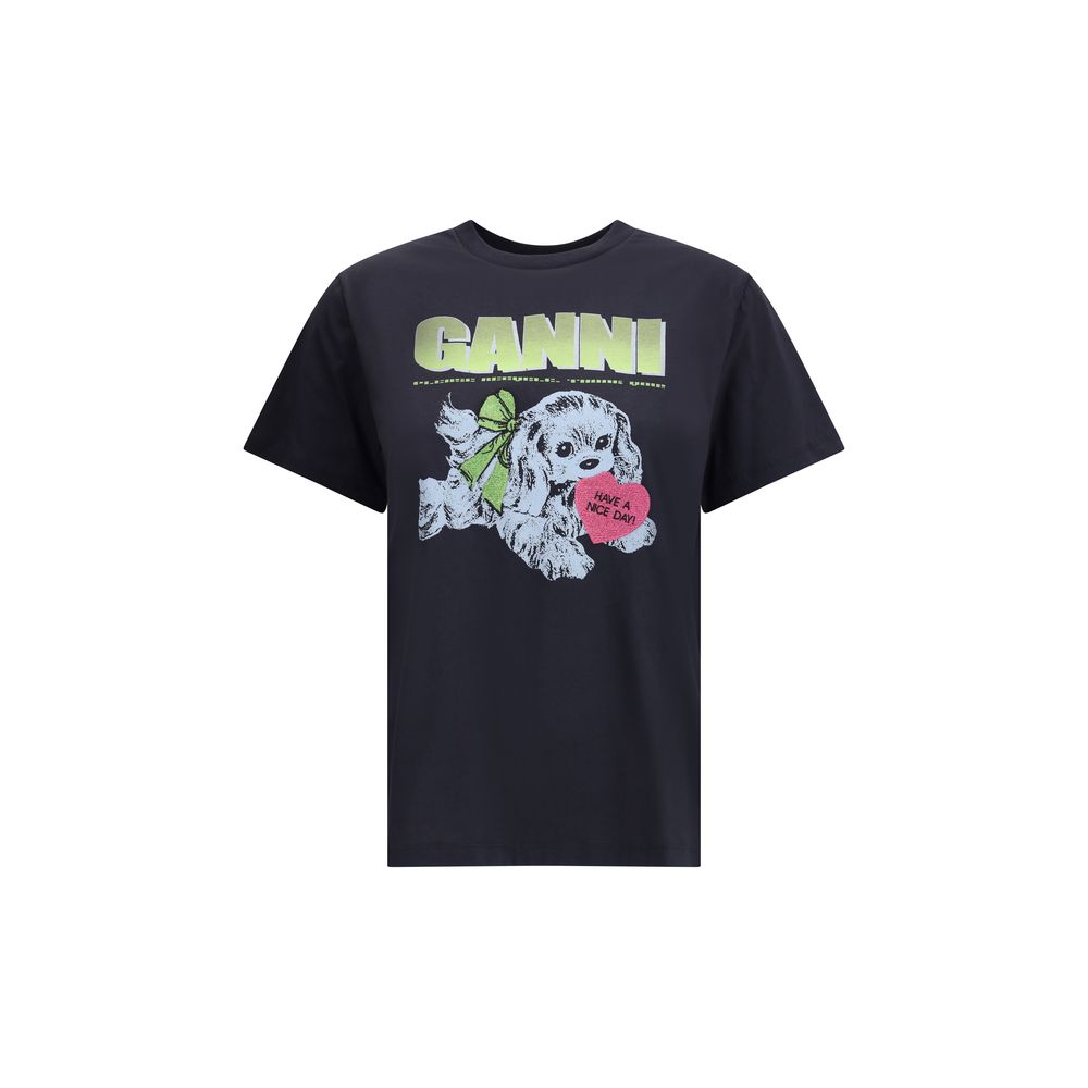 Black Cotton T-Shirt