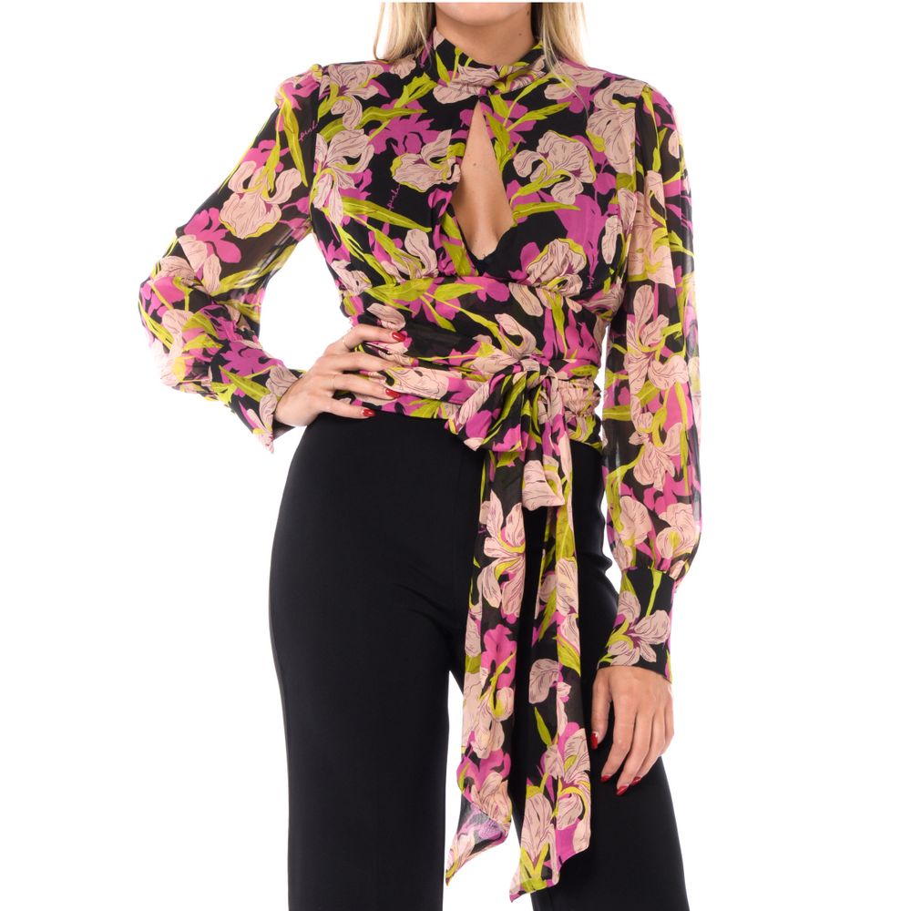 Multicolor Calfskin Women Sweater