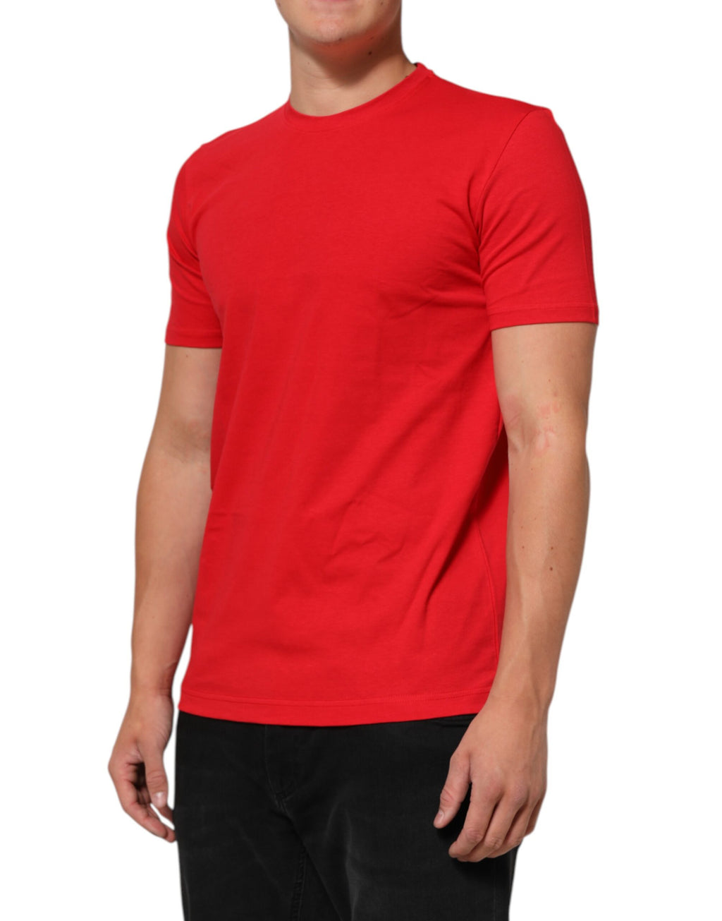 Red Goodluck 2023 Cotton Crew Neck T-shirt