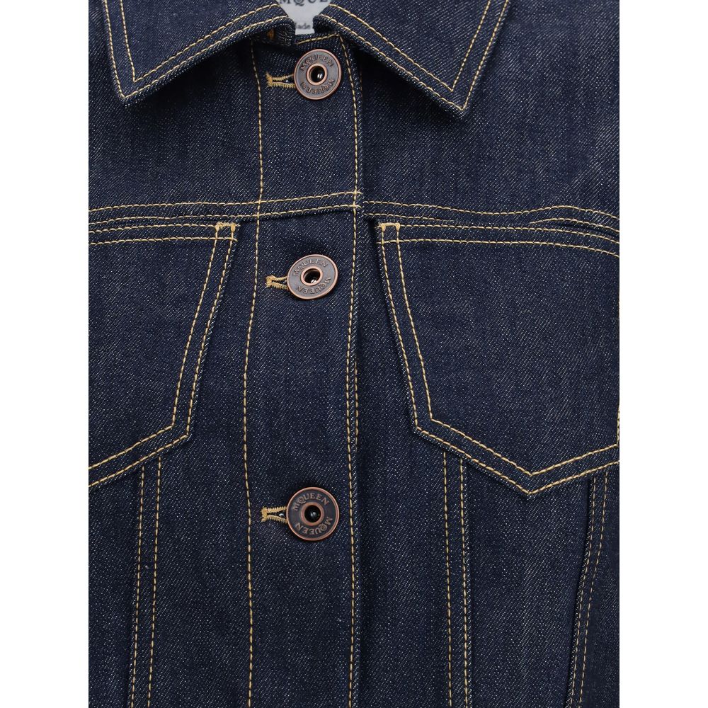 Blue Cotton Denim Jacket