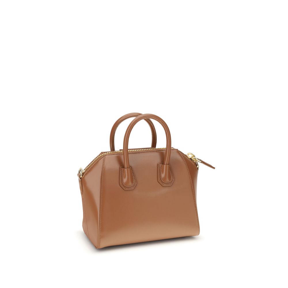 Brown Calf Leather Bos Taurus Handbag