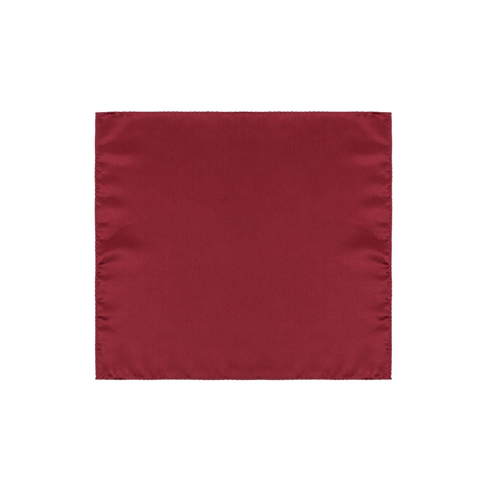 Red Silk Pocket Square