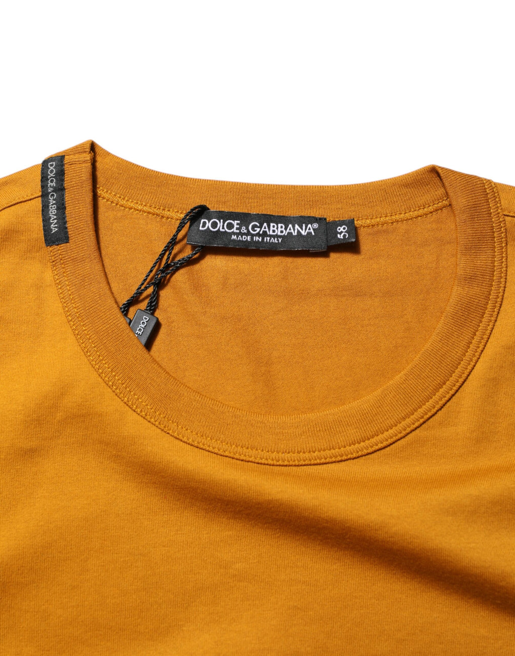 Golden Brown Crew Neck Short Sleeve T-shirt