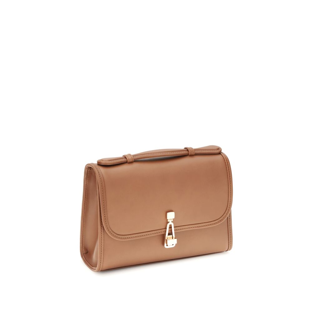 Brown Leather Shoulder Bag