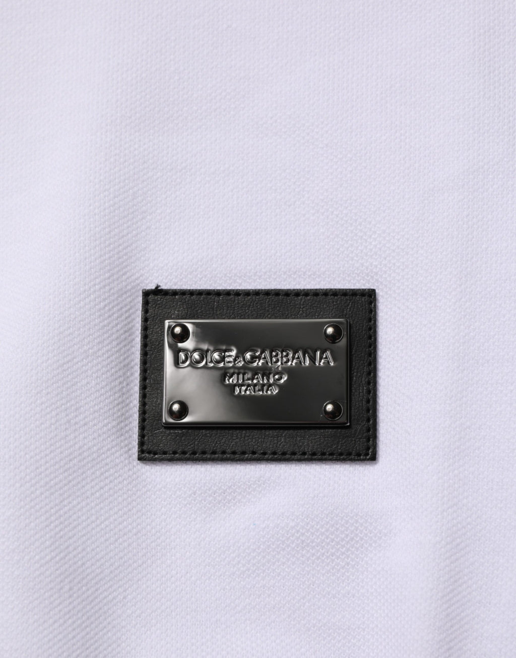 White Collared Short Sleeves Polo Men T-shirt