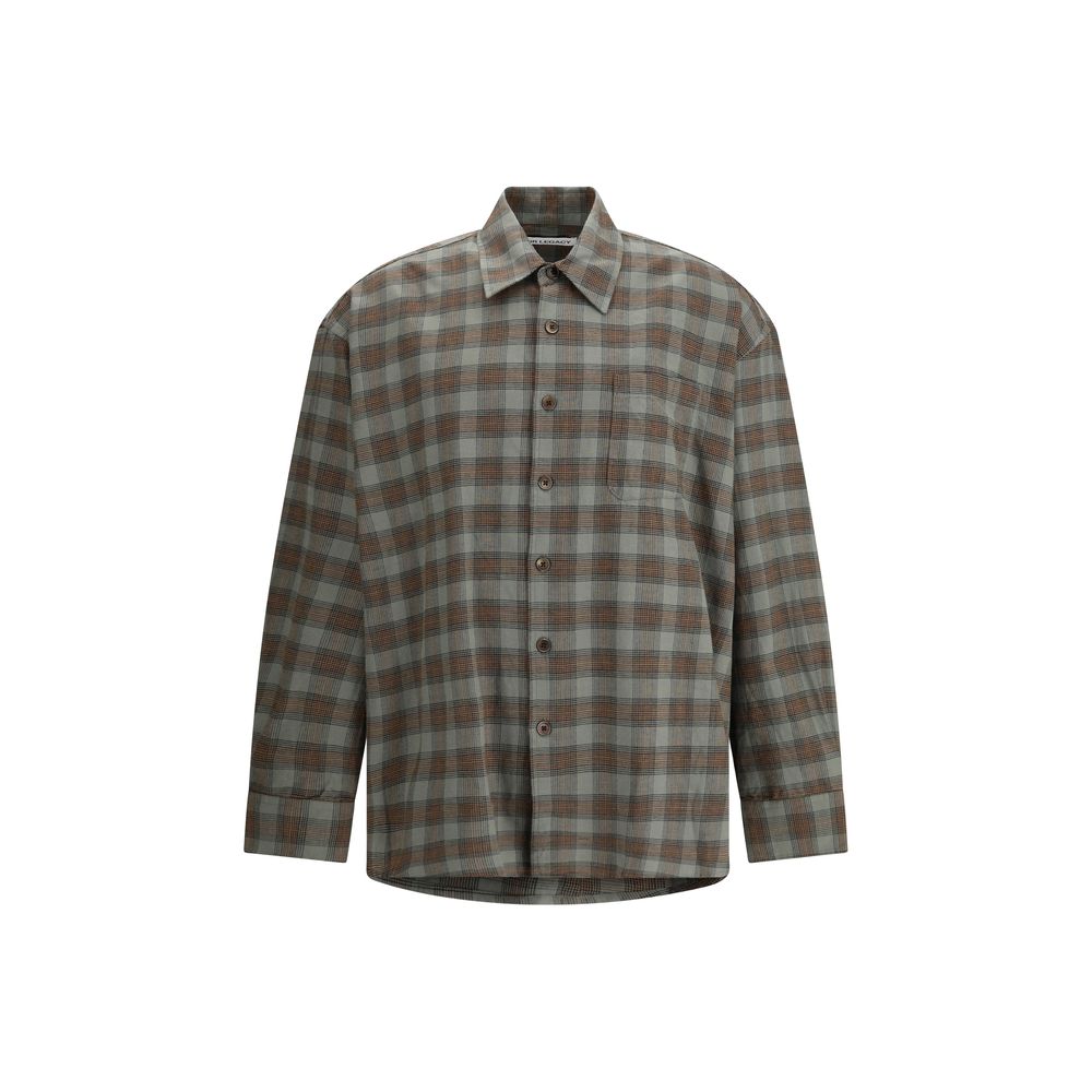 Flannel Check Borrowed Shirt