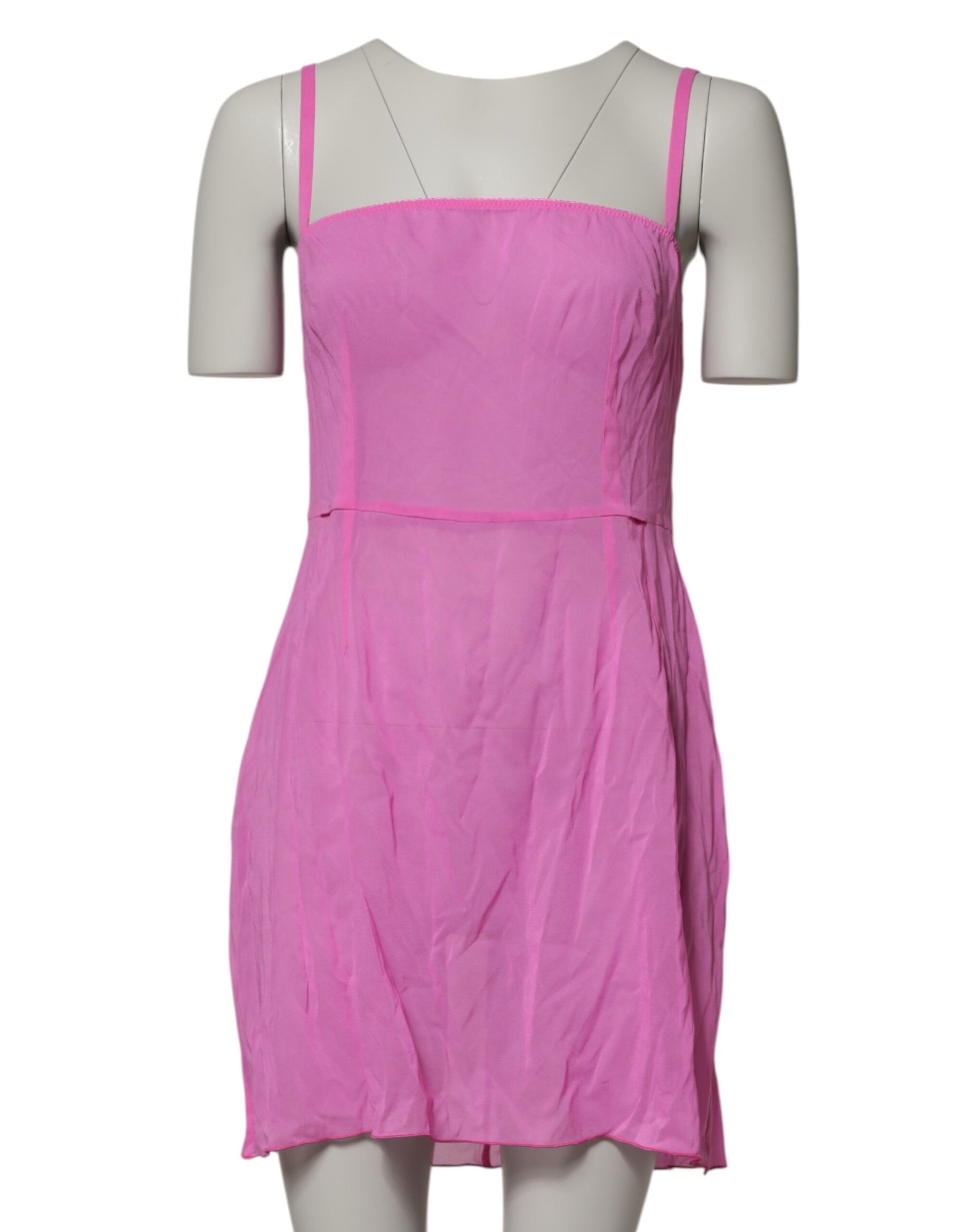 Pink Chemise Nylon Blend Sheer Lingerie Underwear