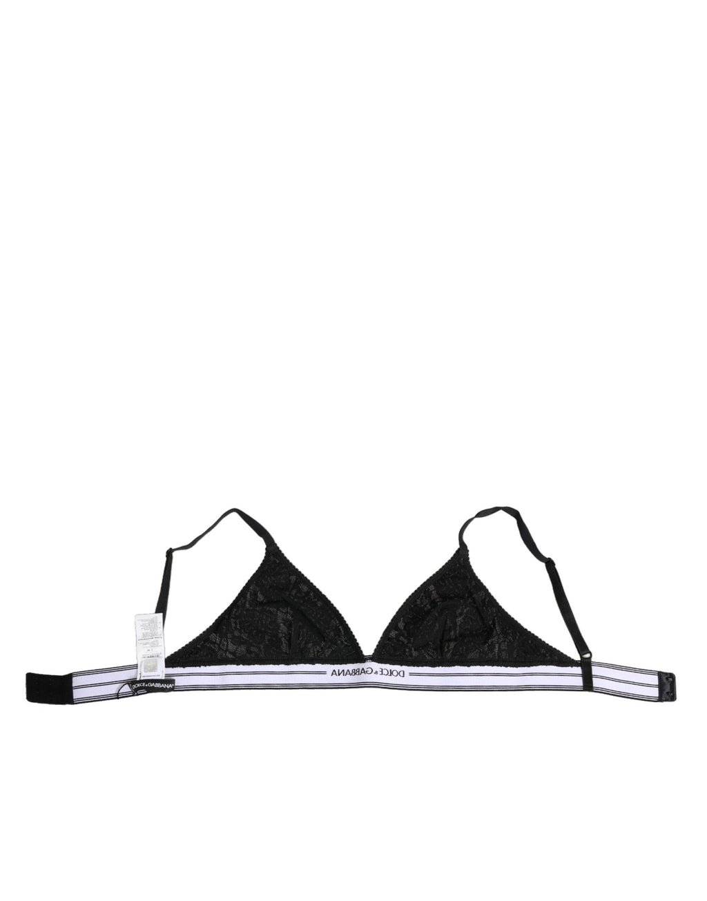 Black Lace Triangle Bralette Wireless Underwear