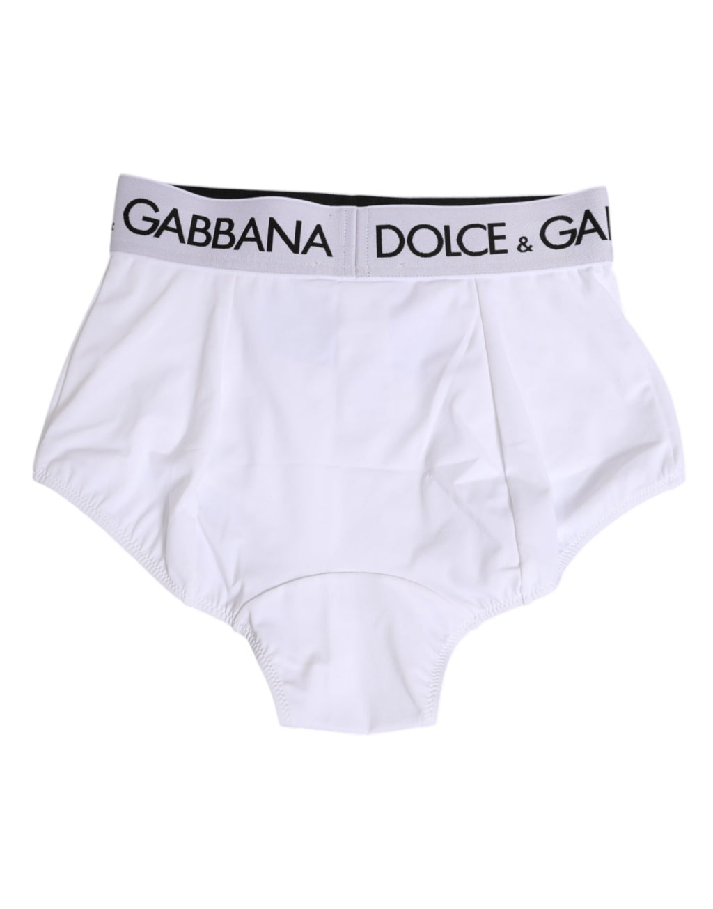 White Nylon Logo Waistband Coulotte Underwear