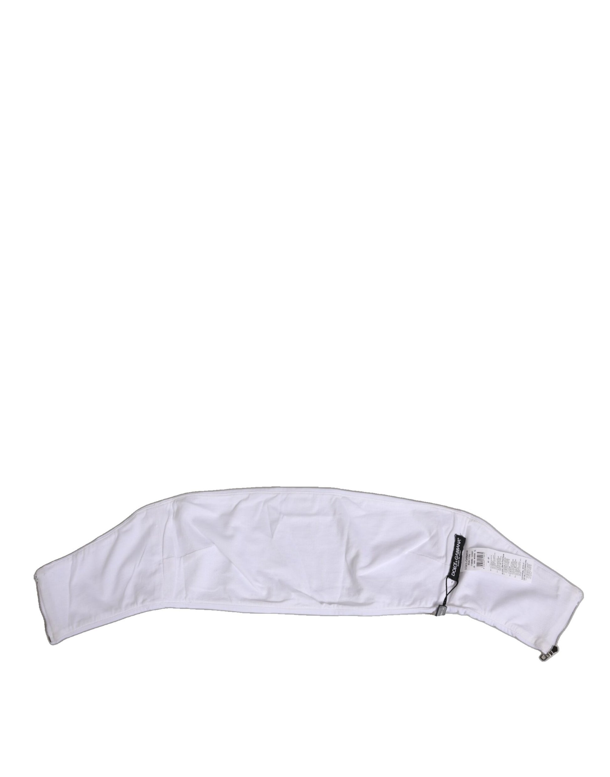 White Nylon Strapless Corset Top Underwear