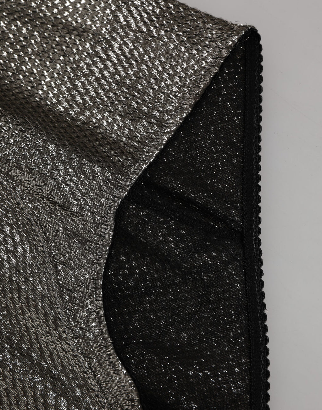 Gray Silk Stretch Slip Girdle Panty Underwear