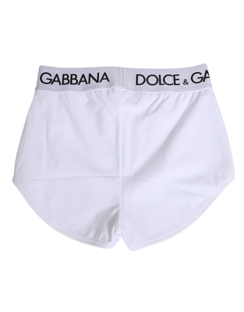 White Nylon Logo Waistband Shorts Underwear