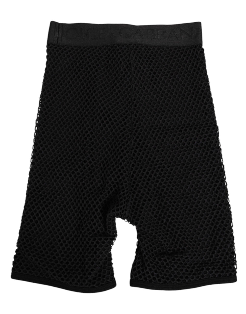 Black Cotton Logo Shorts Midi Trouser Underwear