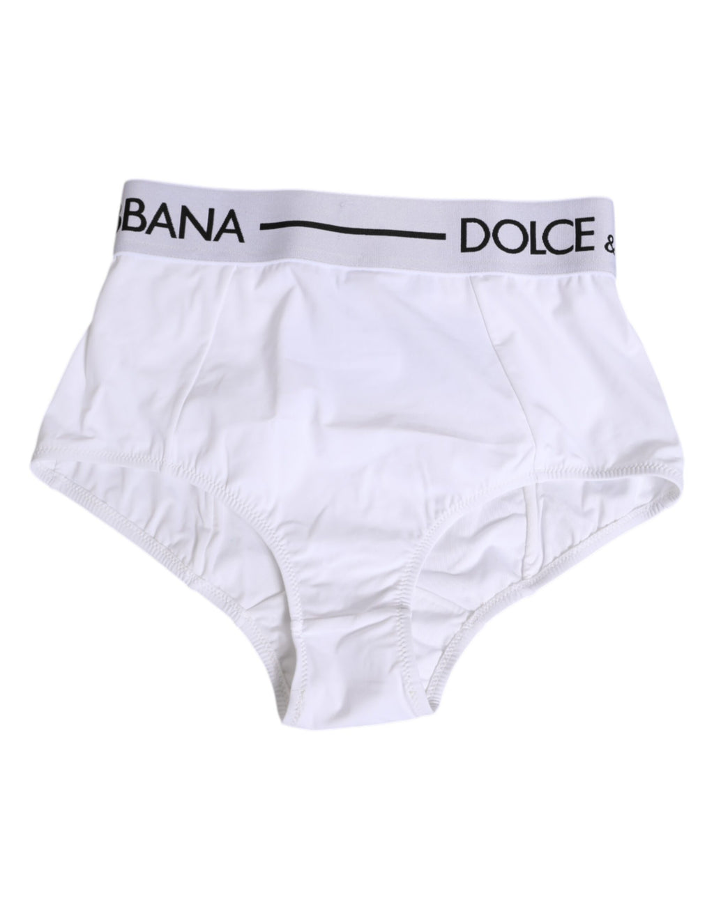 White Nylon Logo Waistband Panty Underwear