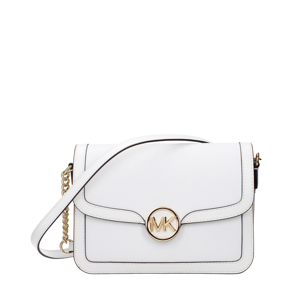 White Leather Crossbody Bags