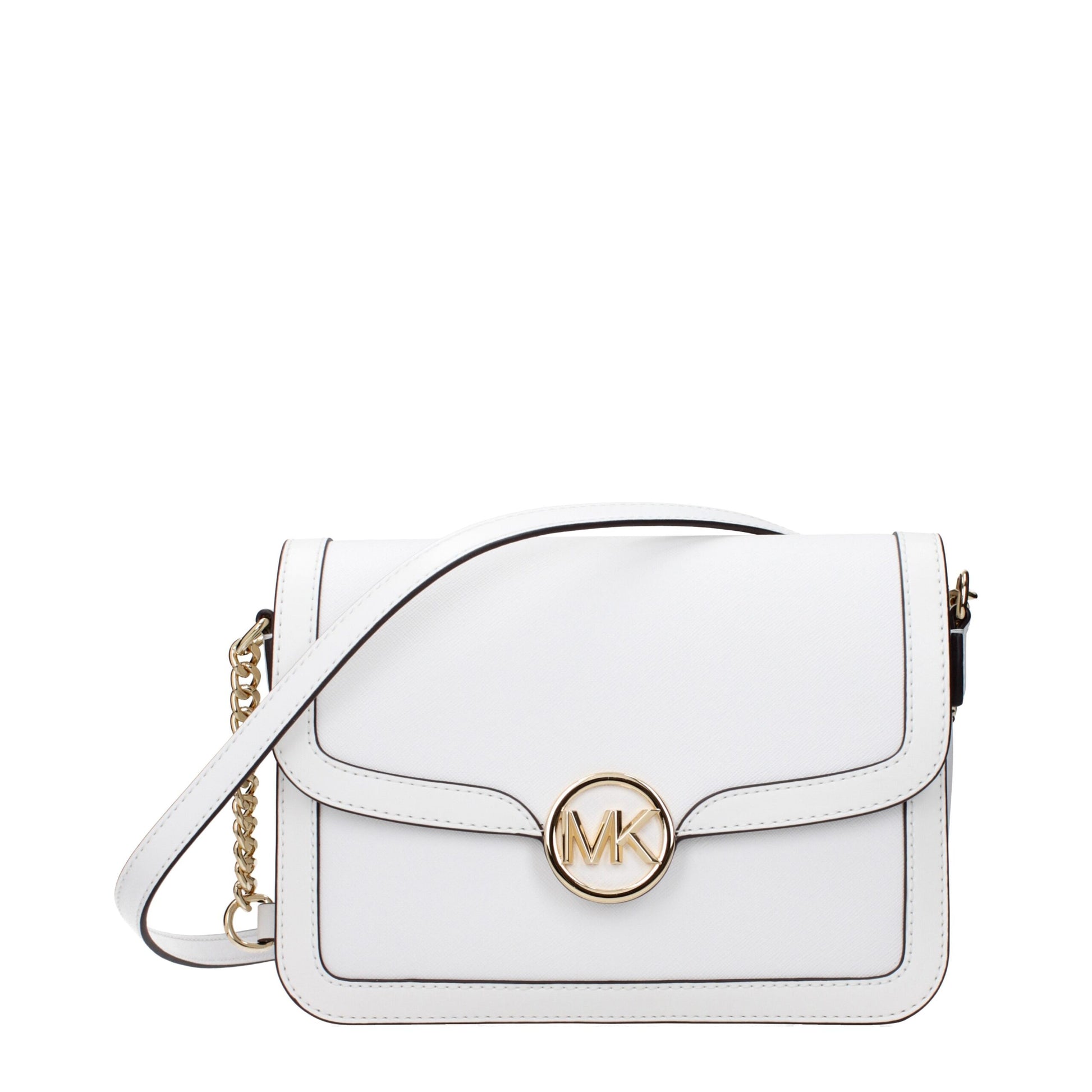 White Leather Crossbody Bags