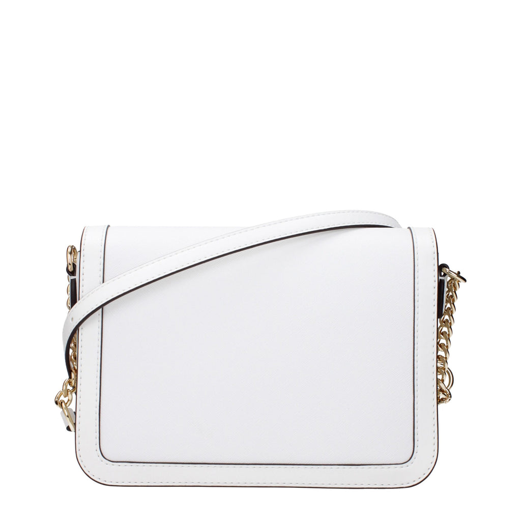 White Leather Crossbody Bags