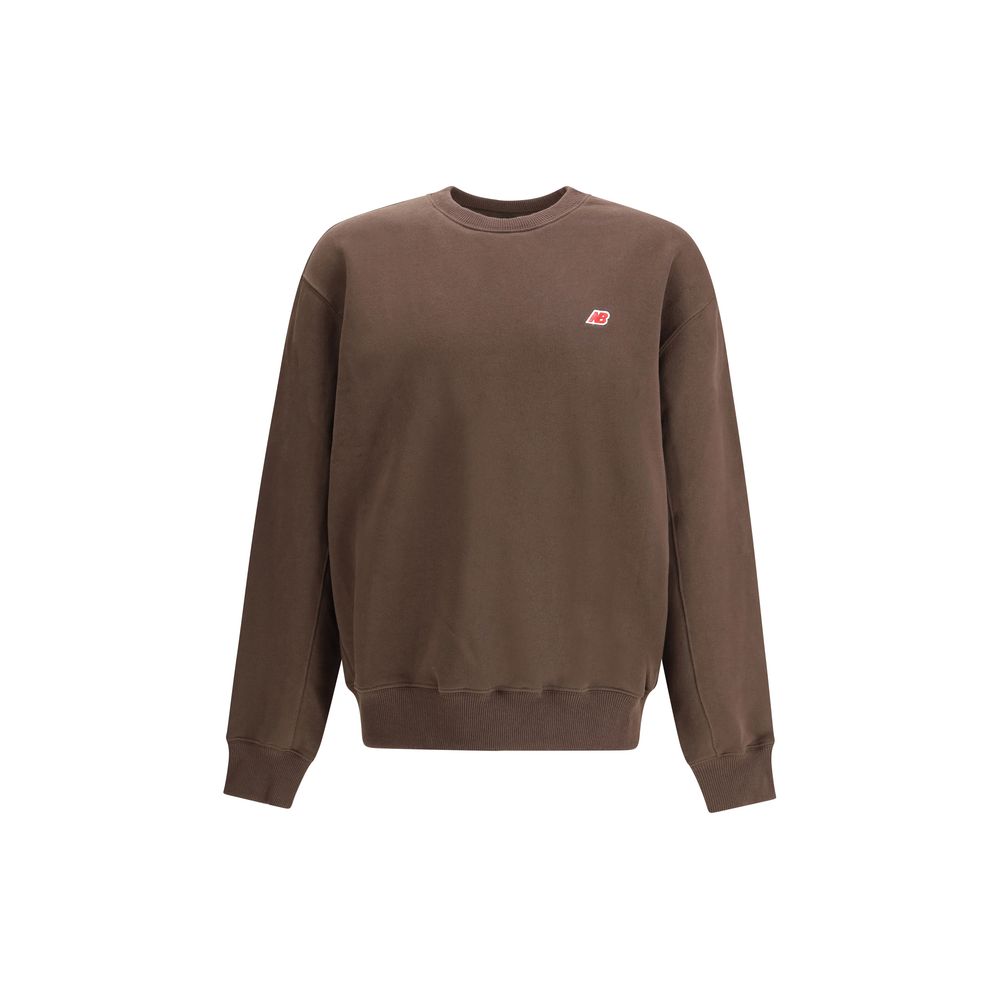 Brown Cotton Sweatshirt