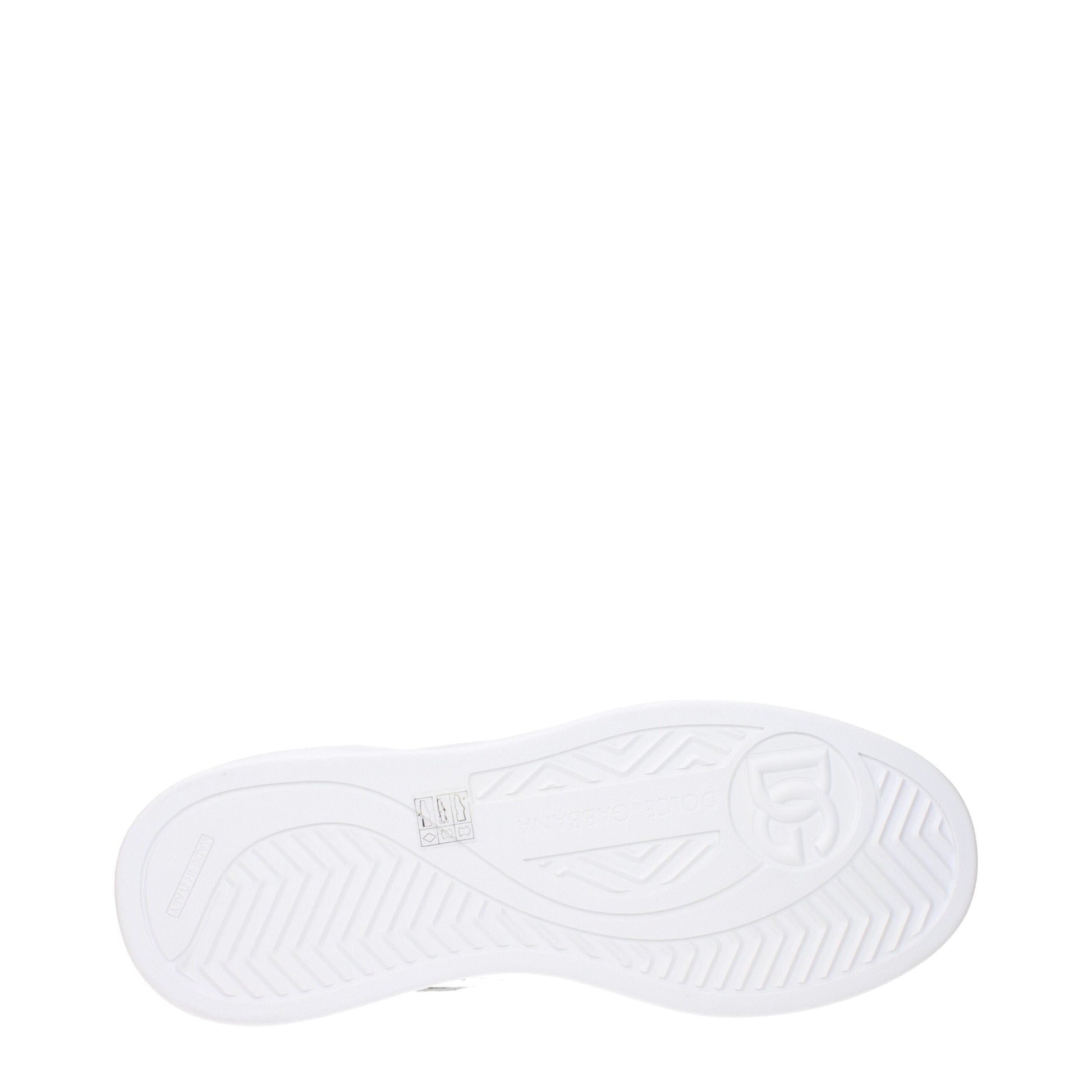 White Leather Low Top Sneakers