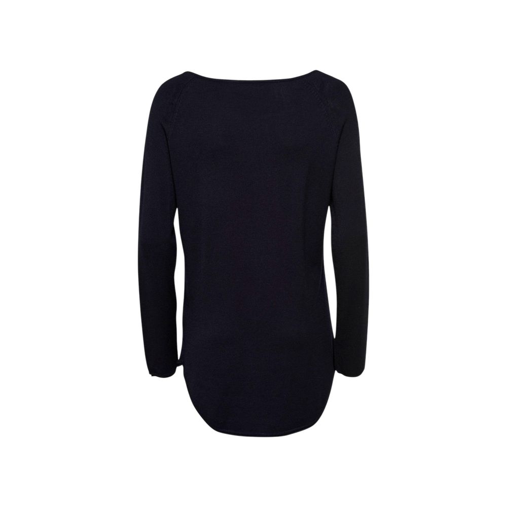 Black Viscose Sweatshirt