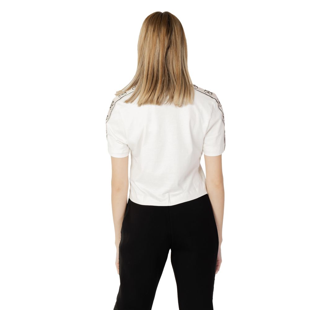 Cream Cotton T-Shirt