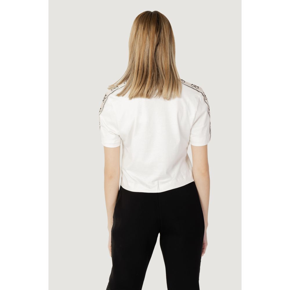 Cream Cotton T-Shirt