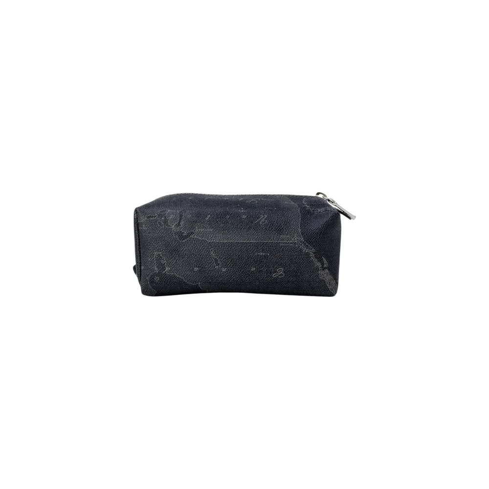Black Cotton Clutch Bag