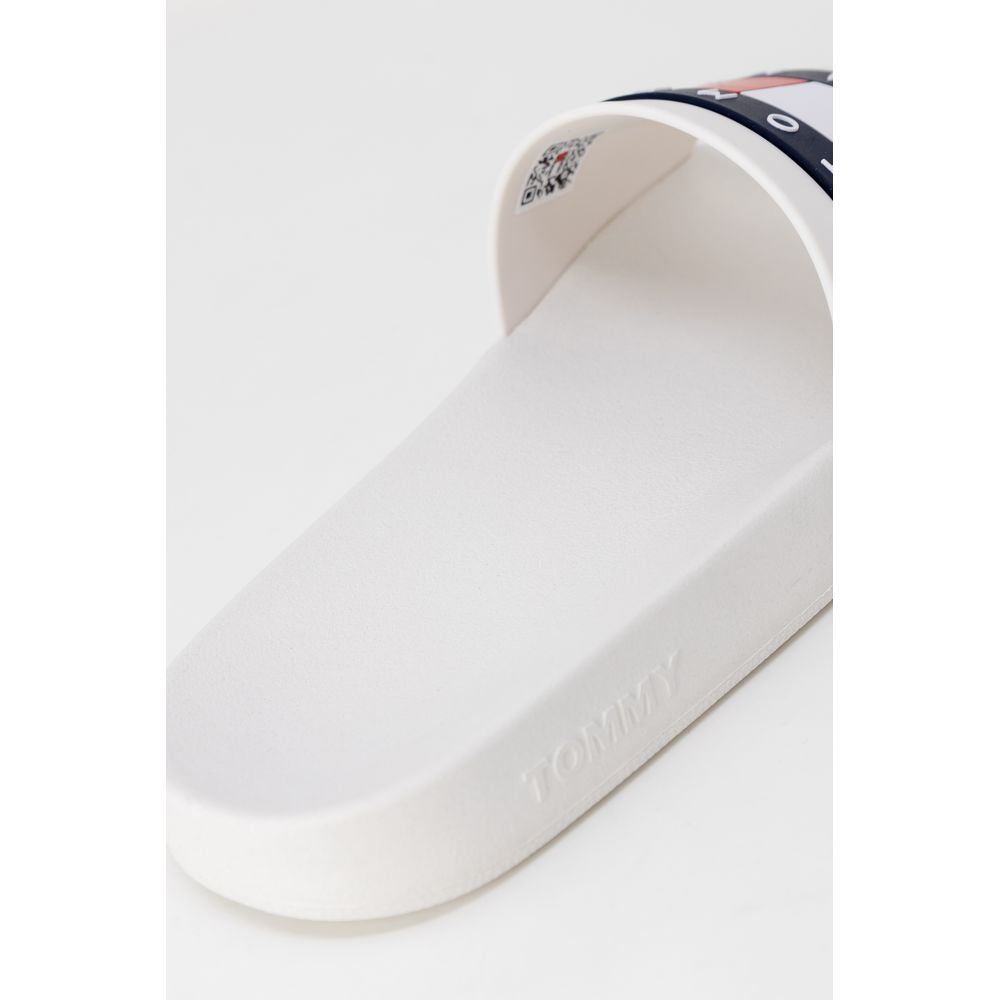 White Polyethylene Slippers
