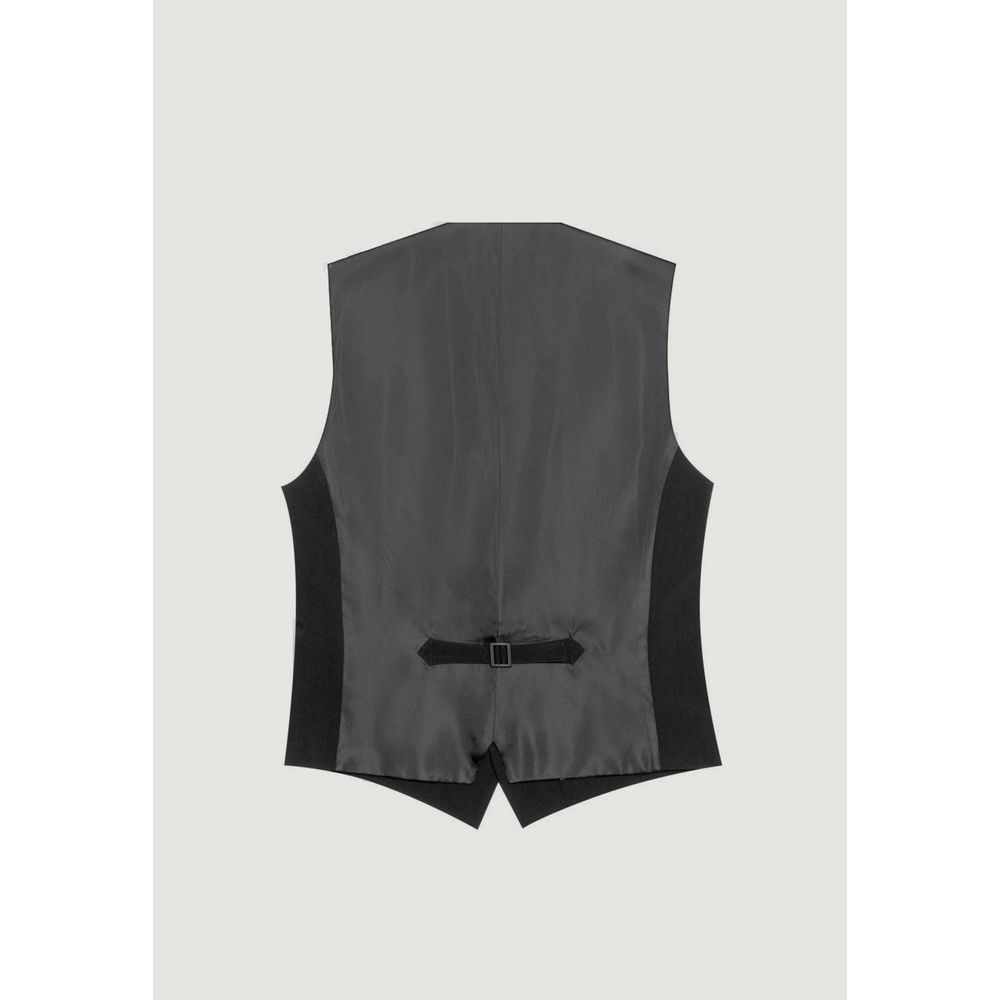 Black Polyester Suit