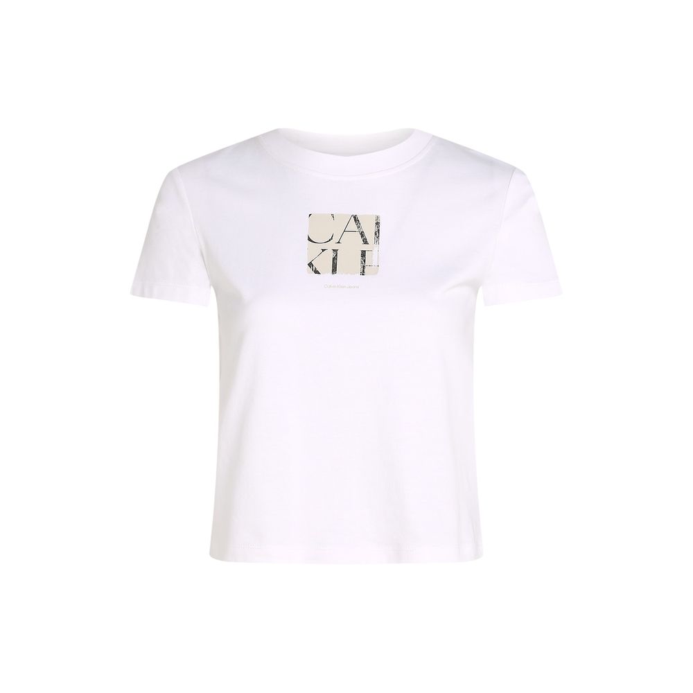 White Recycled Cotton T-Shirt