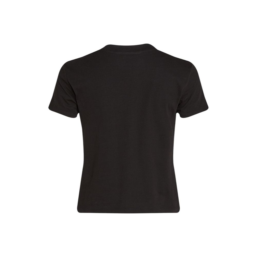 Black Recycled Cotton T-Shirt