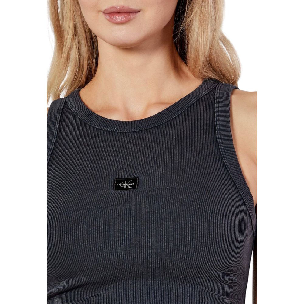 Gray Recycled Cotton Tank Top