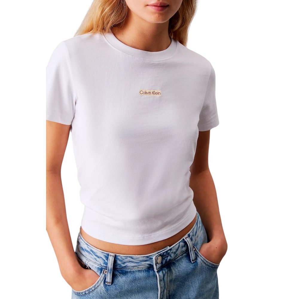 White Recycled Cotton T-Shirt