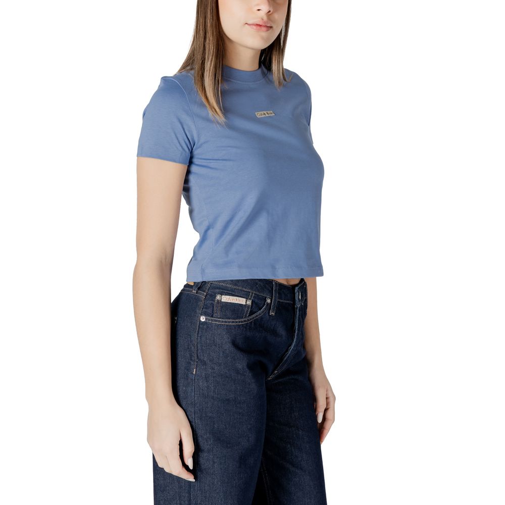 Blue Recycled Cotton Sportswear