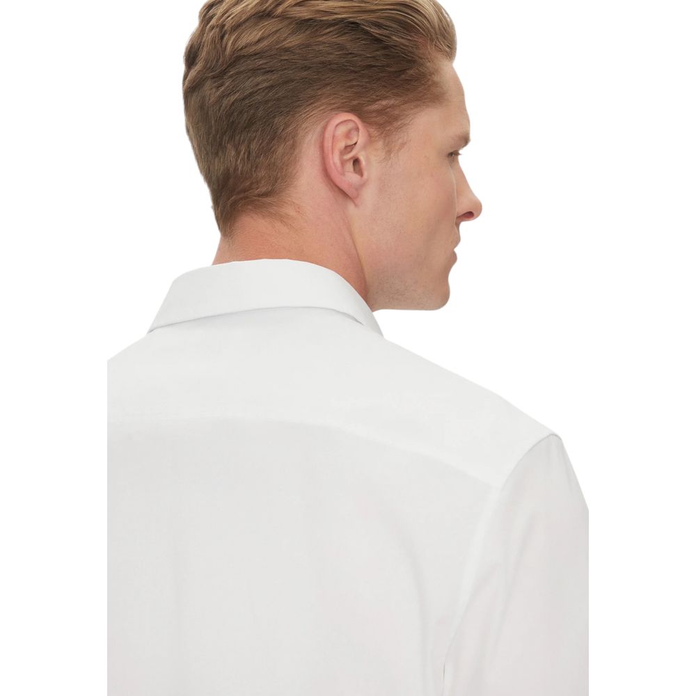 White Organic Cotton Shortsleeve Shirt