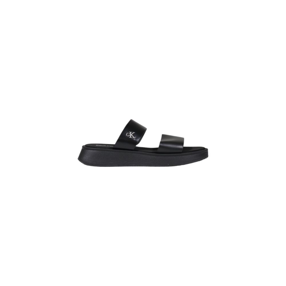 Black Leather Sandal