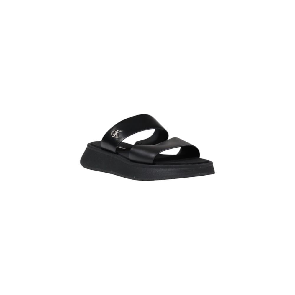 Black Leather Sandal